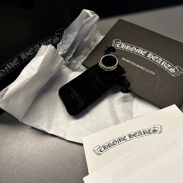 [us7] 새상품! 크롬하츠 베이비 플로랄 링