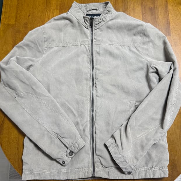 [100] 자라 남성 간절기 스웨이드 자켓