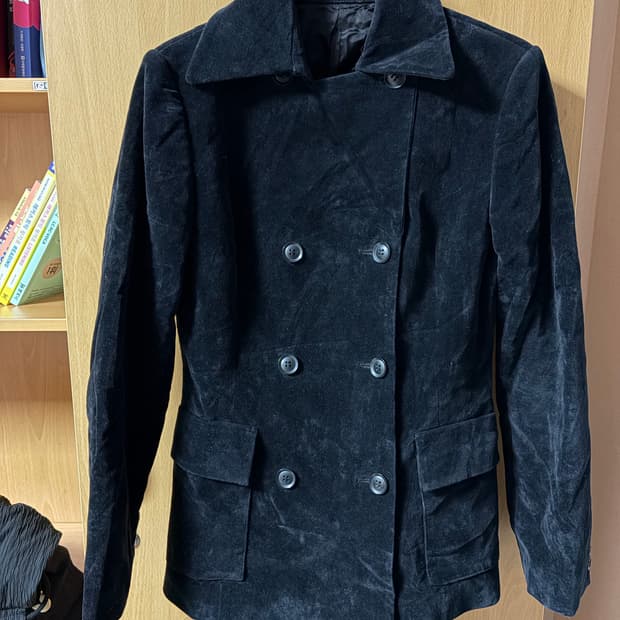 페이크 스웨이드 자켓