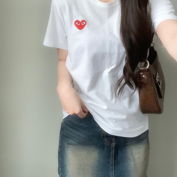 꼼데가르송 반팔티