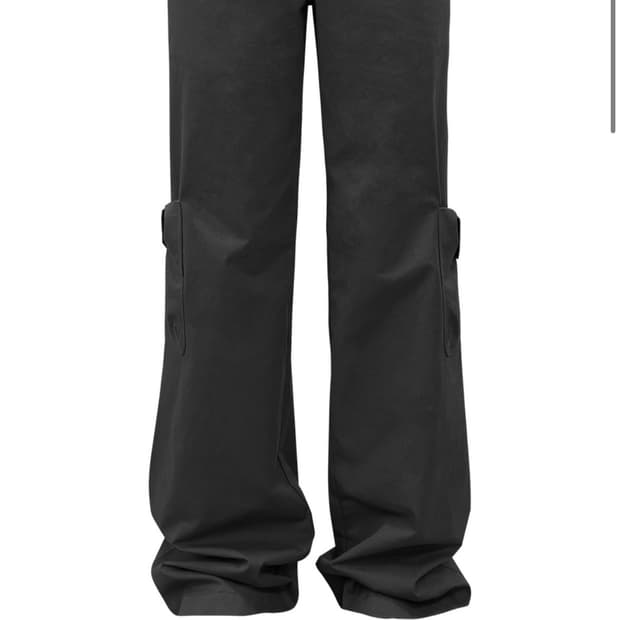 체메씨 Bow cargo pants 차콜