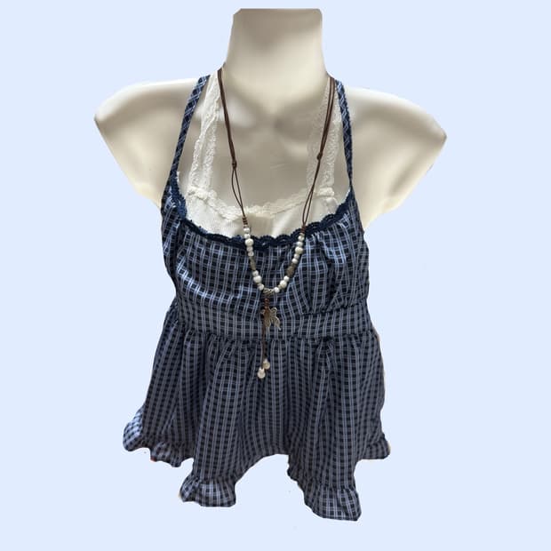 모리걸 슬리브리스+목걸이