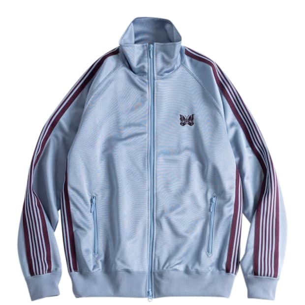 니들스 X 프릭스 스토어 트랙자켓 폴리스무스 삭스 블루 M사이즈 팔아요