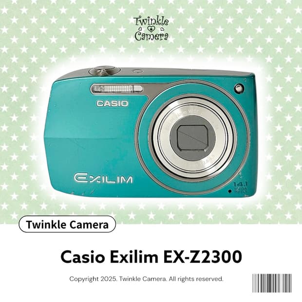 (아일릿모카🪽) Casio Exilim 카시오 엑슬림 EX-Z2300