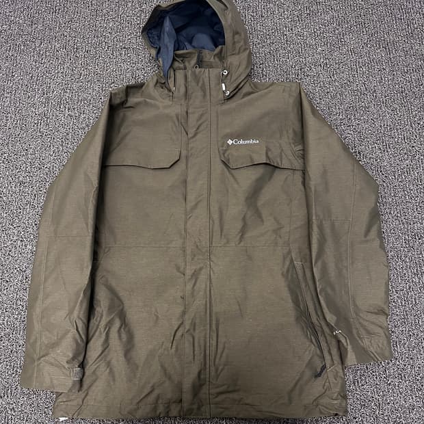 컬럼비아 바람막이 자켓 카키 100(L)