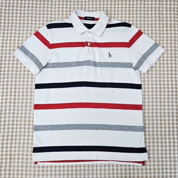 헤지스 반소매 카라티 남자100