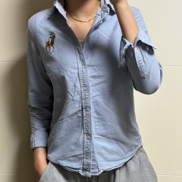 폴로 랄프로렌 빅포니 와이셔츠 소라