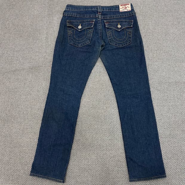 True Religion Joey 플레어 부츠컷 남성 데님 팬츠