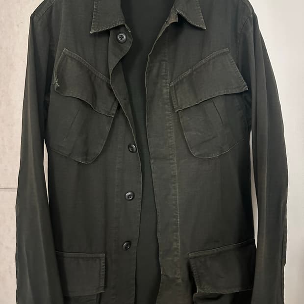 RRL 립스탁 퍼티그 자켓 xs(95)