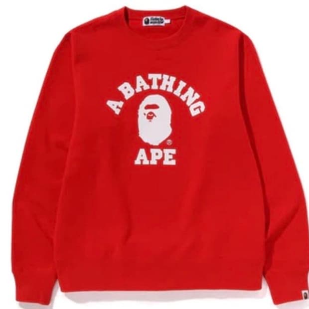 베이프 컬리지 맨투맨