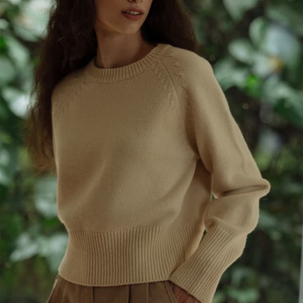 틸아이다이 울50퍼 니트