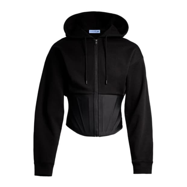 뮈글러 h&m 코르셋 후드 L