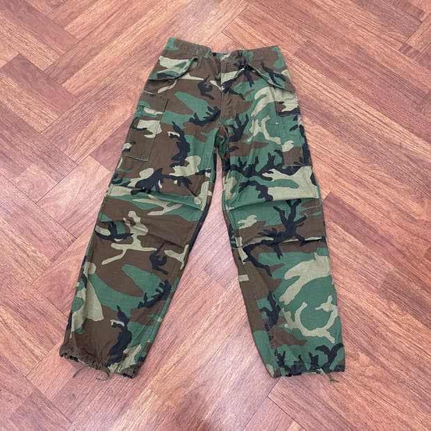 미군 80s M65 우드랜드 필드 팬츠
