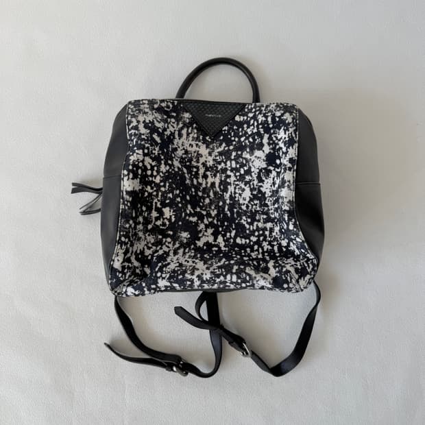 루즈앤라운지(ROUGE&LOUNGE) 2way 레더 백팩