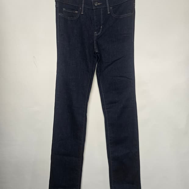 거의 새제품)리바이스 312스키니 데님진 다크워시27
