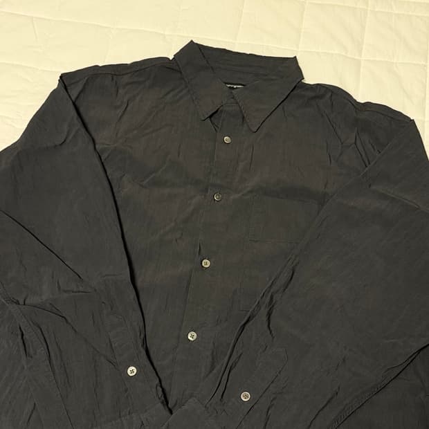 해칭룸 크롭 셔츠