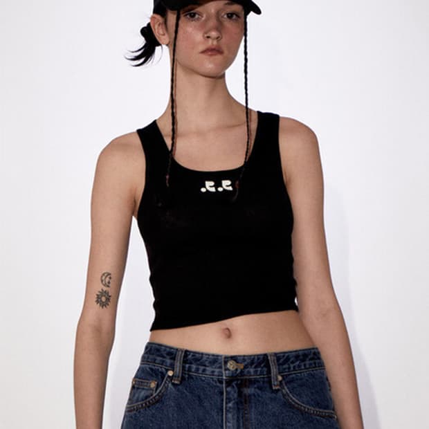 레스트앤레크레이션 RR LOGO SHORT TANK TOP 로고 탱크탑