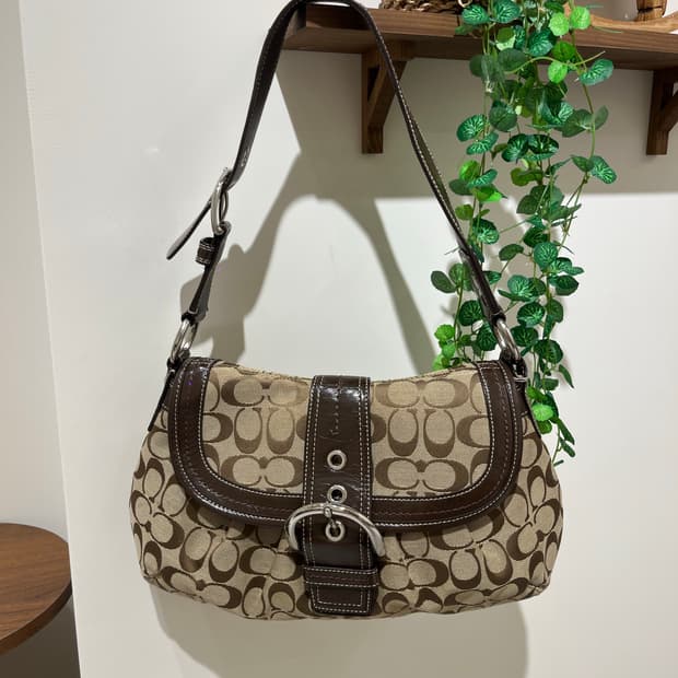 Coach Basic Brown Shoulder Bag