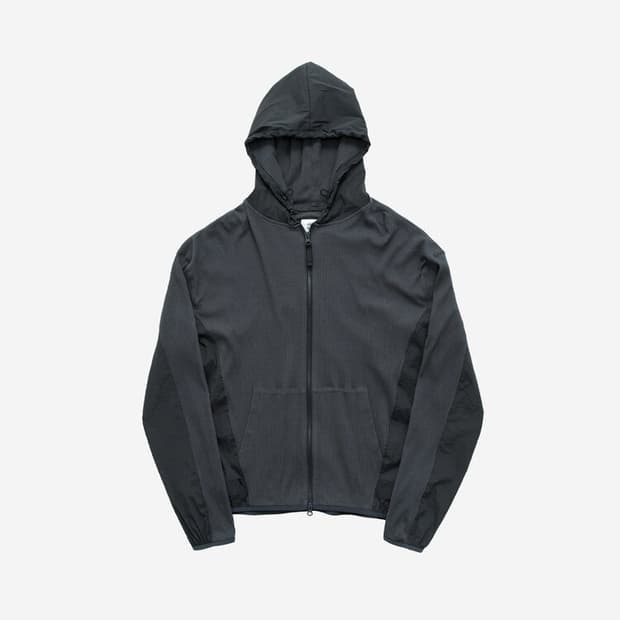 (3) 폴리테루 A.F. 블록 집 후디 블루