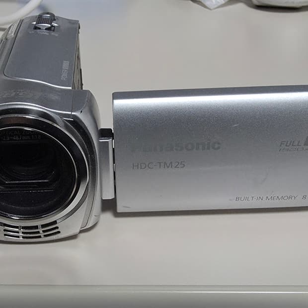 파나소닉 HDC-TM25 빈티지 디지털캠코더