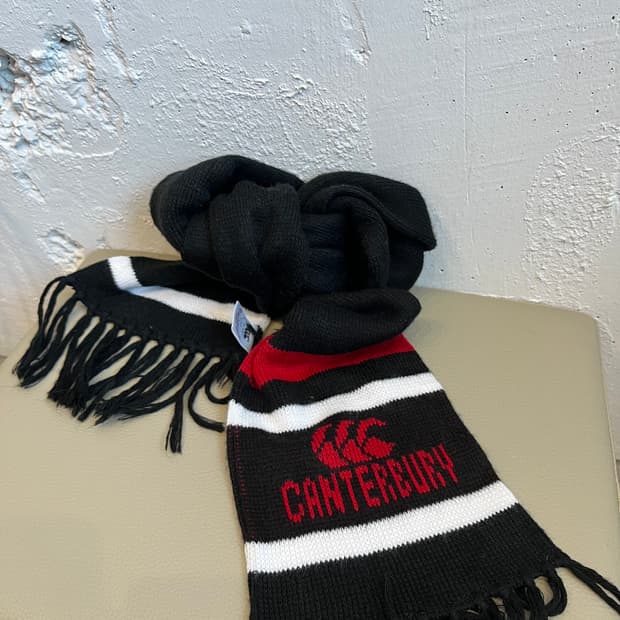 Canterbury 캔터버리 머플러 Made in JAPAN