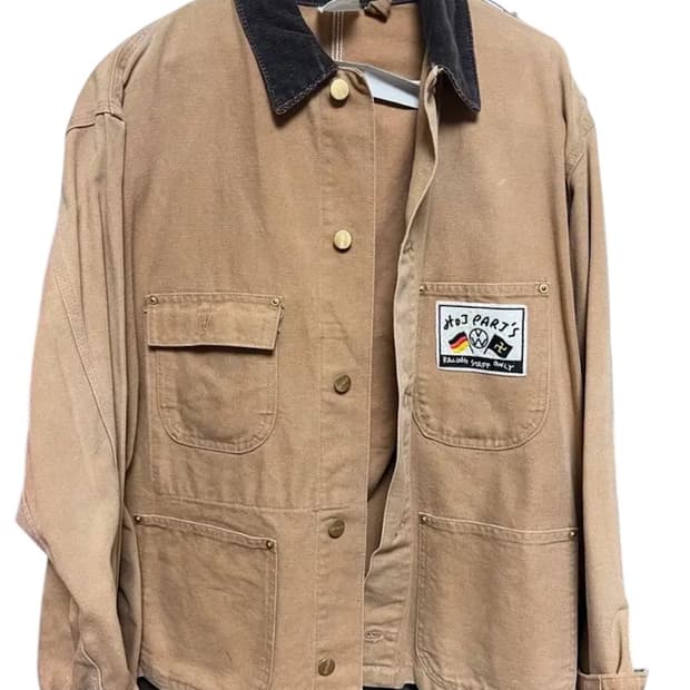 칼하트 빈티지 프린팅 자켓 