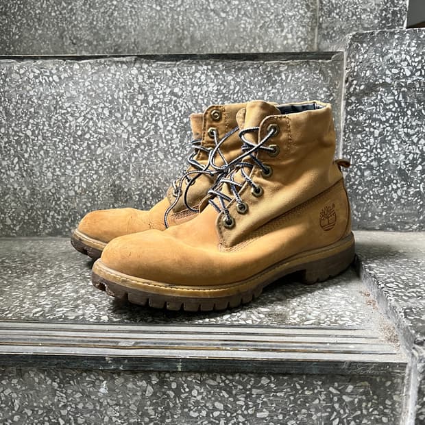 팀버랜드 롤탑 위트 누벅 기하학패턴