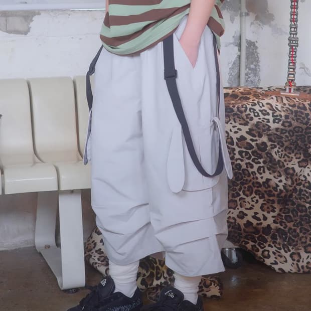 엔와이엑스엑스 털난 새우 콜라보 바지