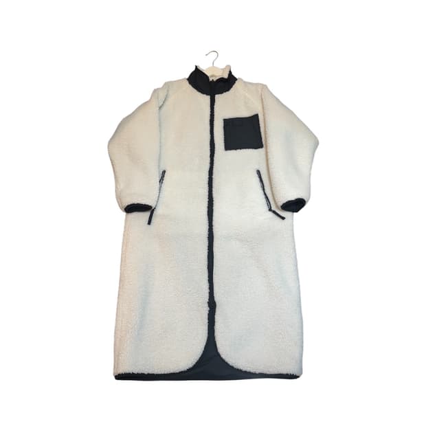 아이더 리버시블 롱 뽀글이 후리스 플리스 자켓 S