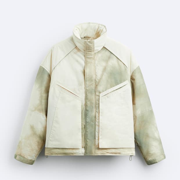 (새상품) 자라(ZARA) 타이다이 하이테크 패딩