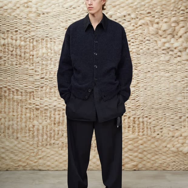 르메르 20FW 오버사이즈드 가디건 블랙 M