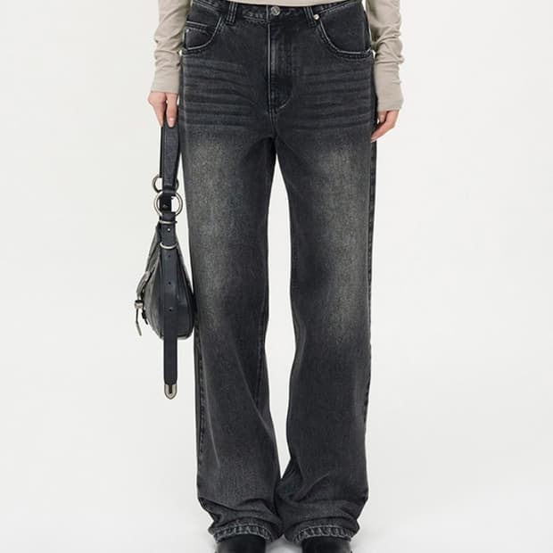 인사일런스우먼 빈티지 와이드 팬츠