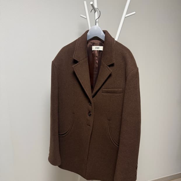 에토스 브라운 울자켓