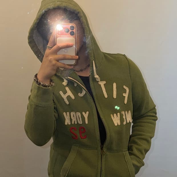 아베크롬비 대장급 말차 후드집업