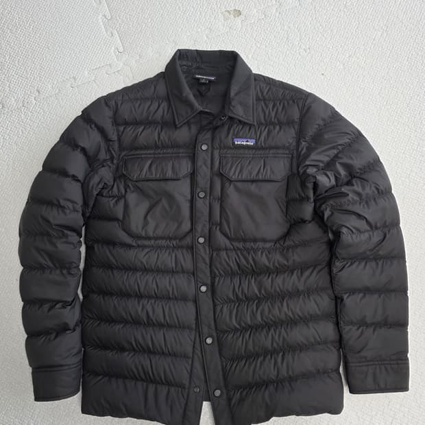 파타고니아 사일런트 경량 패딩 셔츠 블랙 S