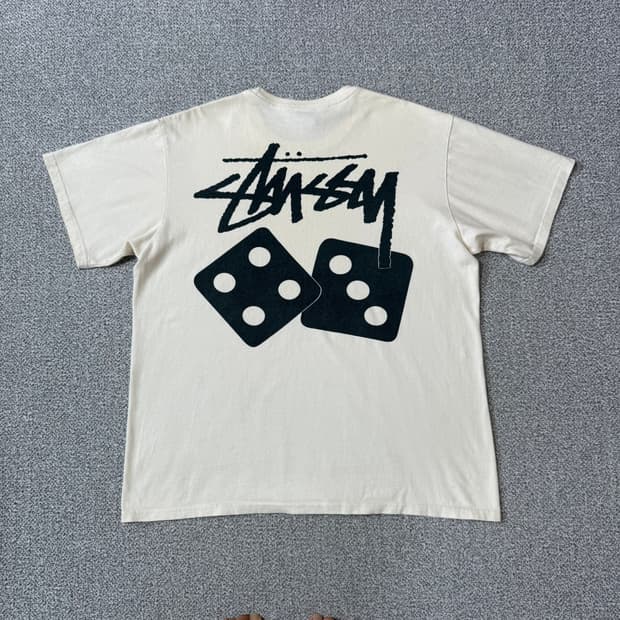 Stussy 스투시 다이스 반팔티 M
