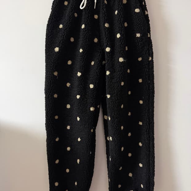 새상품 여자 도트 조거팬츠