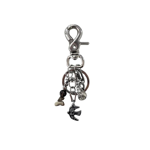 Swallow keyring