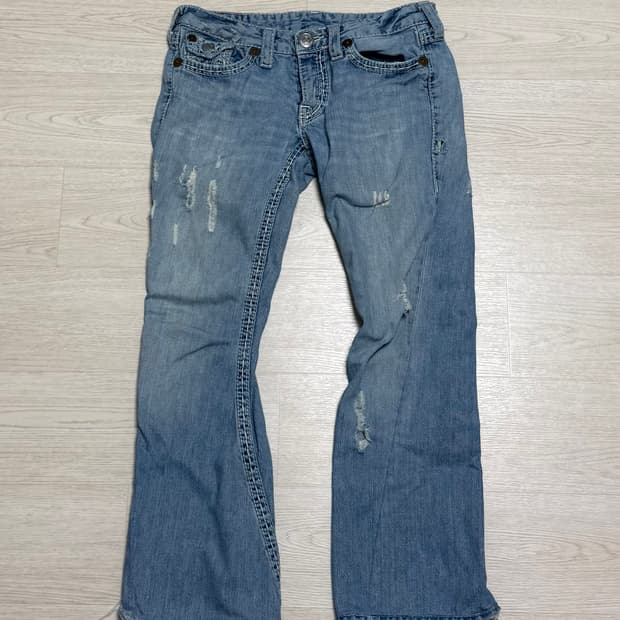 트루릴리전 부츠컷 데님진