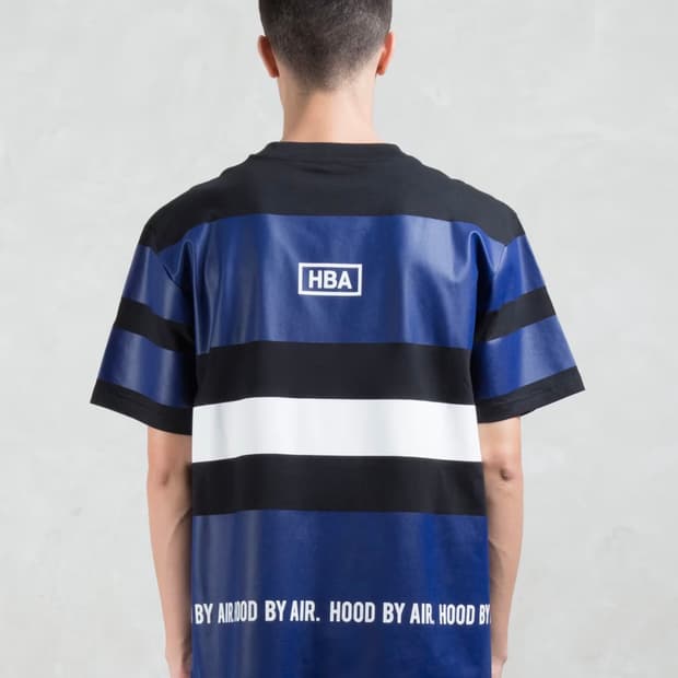 후드바이에어 스트라이프 반팔