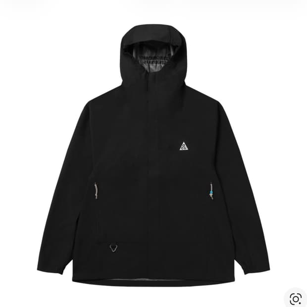 나이키 ACG 스톰핏 ADV 케스케이드 레인 풀 집 자켓 블랙 