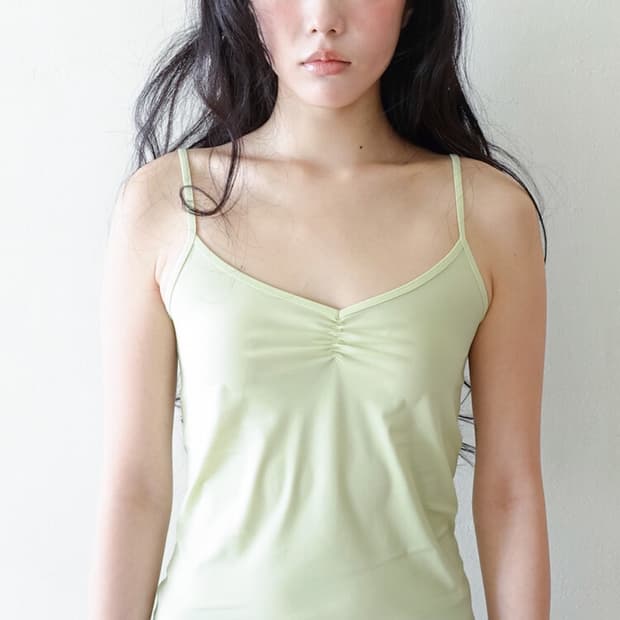 페어리 clear sleeveless (lime) 