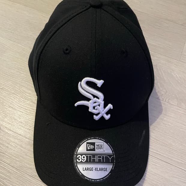 MLB 팀 클래식 시카고 화이트 삭스 게임 볼캡 블랙