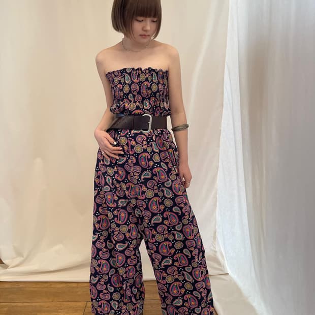 pattern jumpsuit