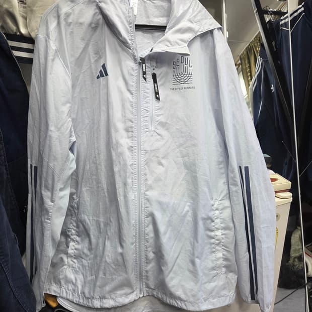 아디다스 런낭 바람막이