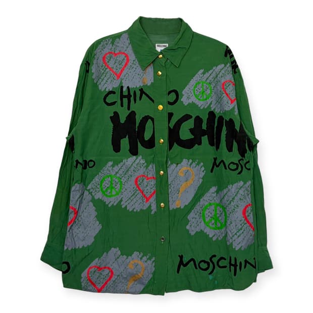 모스키노 패턴 셔츠