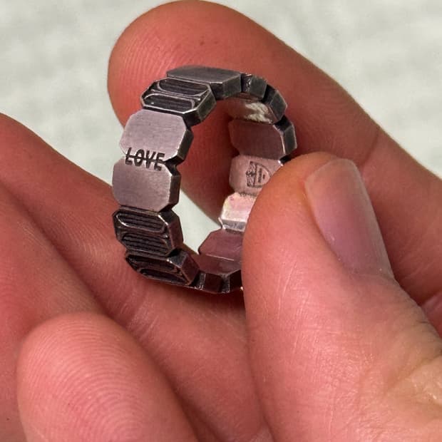 스쿠도 Love각인 반지 11호