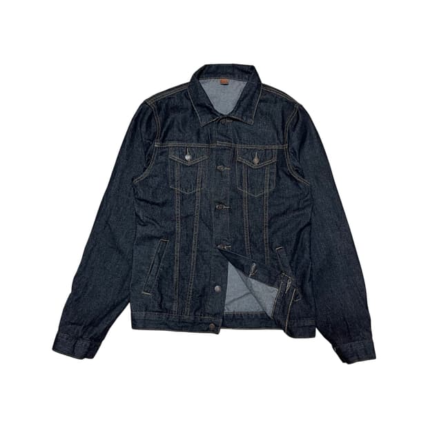 Sanji denim tracker black jean jacket