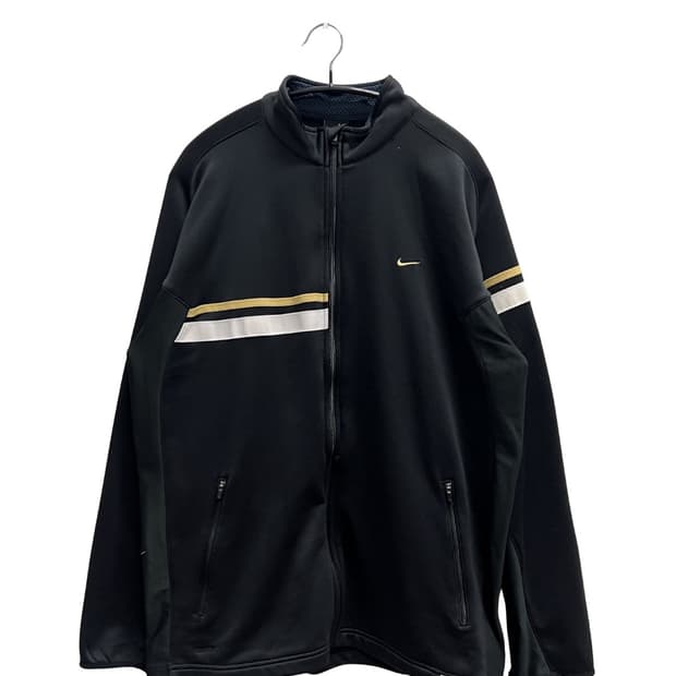 나이키 골프 올드스쿨 트랙탑 기모 져지