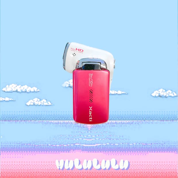 산요 작티 Xacti DMX-CA100 뉴진스 캠코더